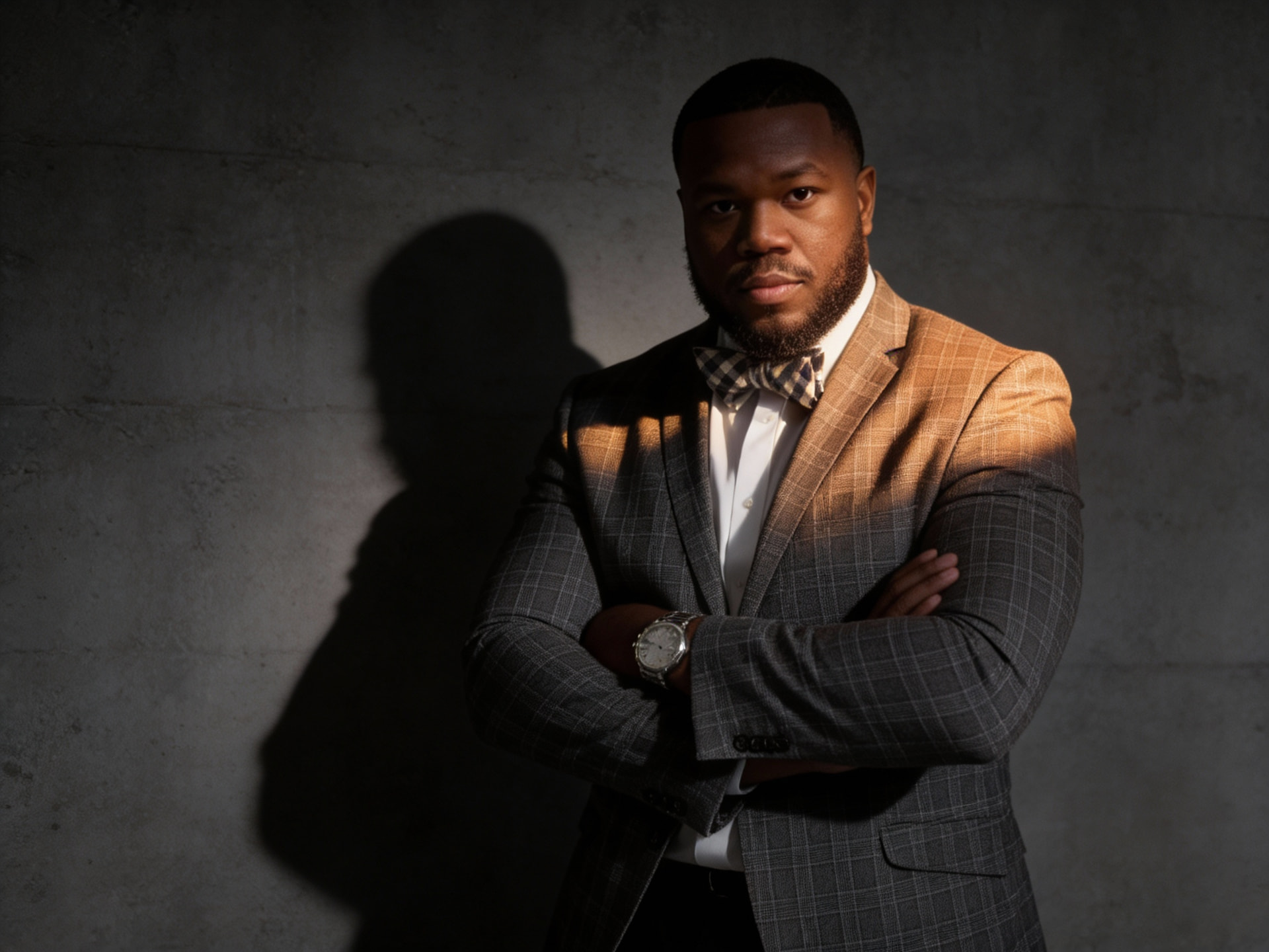 Vincent Hilliard Jr. in an editorial portrait